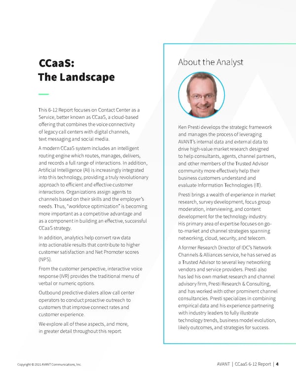 CCaaS Report - Page 4