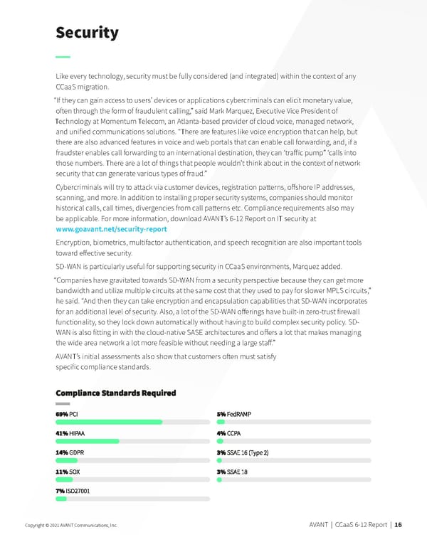 CCaaS Report - Page 16