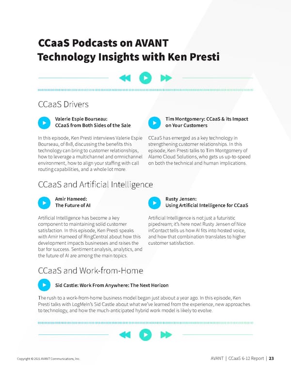 CCaaS Report - Page 23