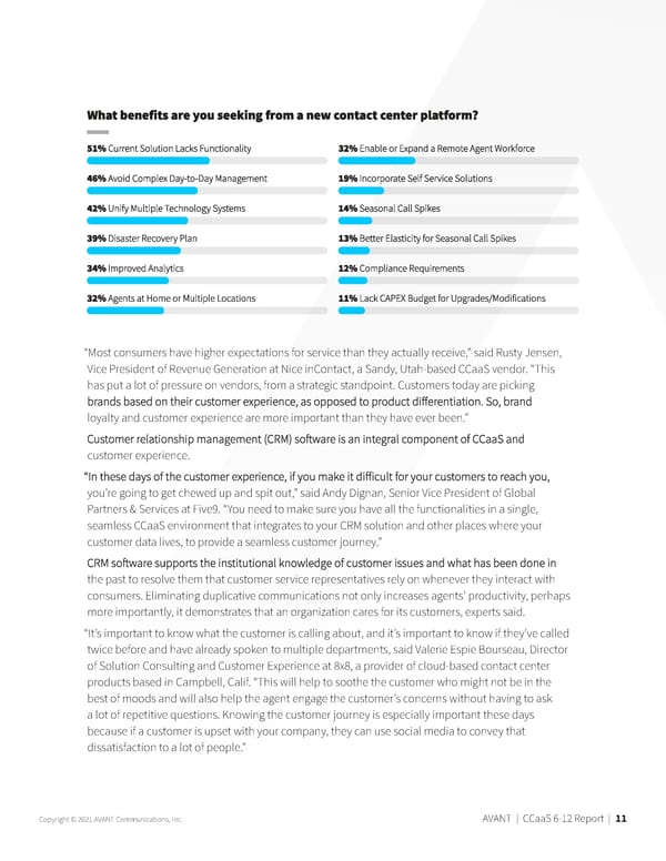 CCaaS Report with trends and research - Page 11