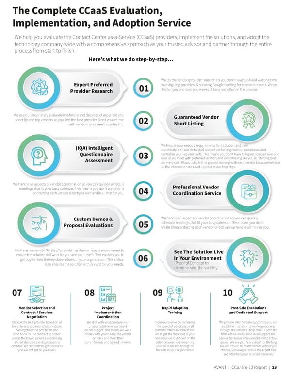 CCaaS Report with trends and research - Page 29