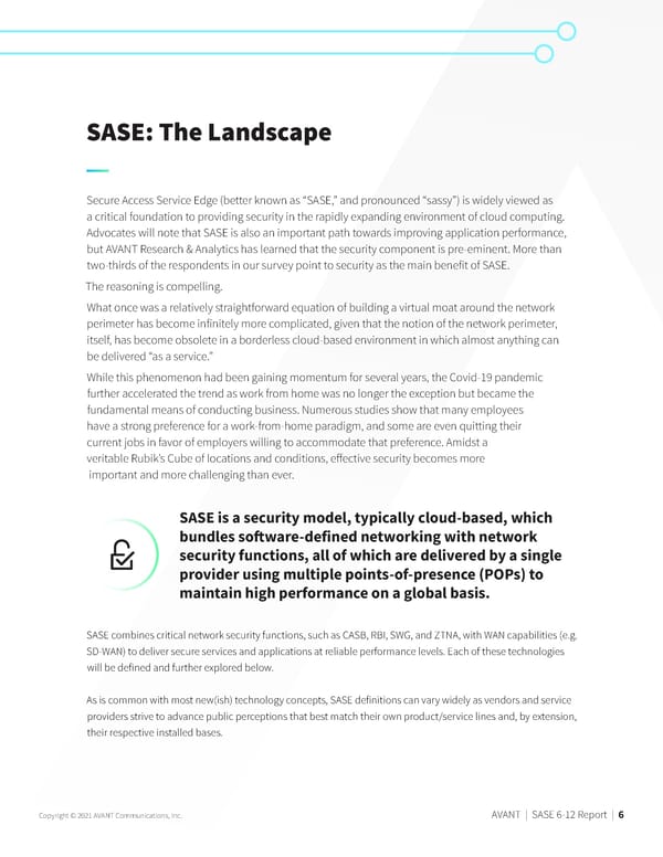 SASE Report - Page 6