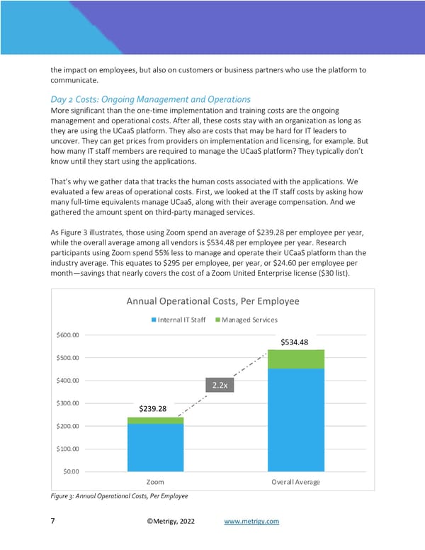 Zoom UCaaS Cost Assessment - Page 7