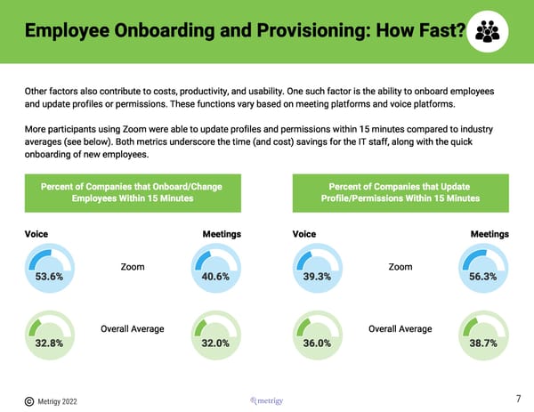 Metrigy Zoom TCO eBook with Video - Page 7