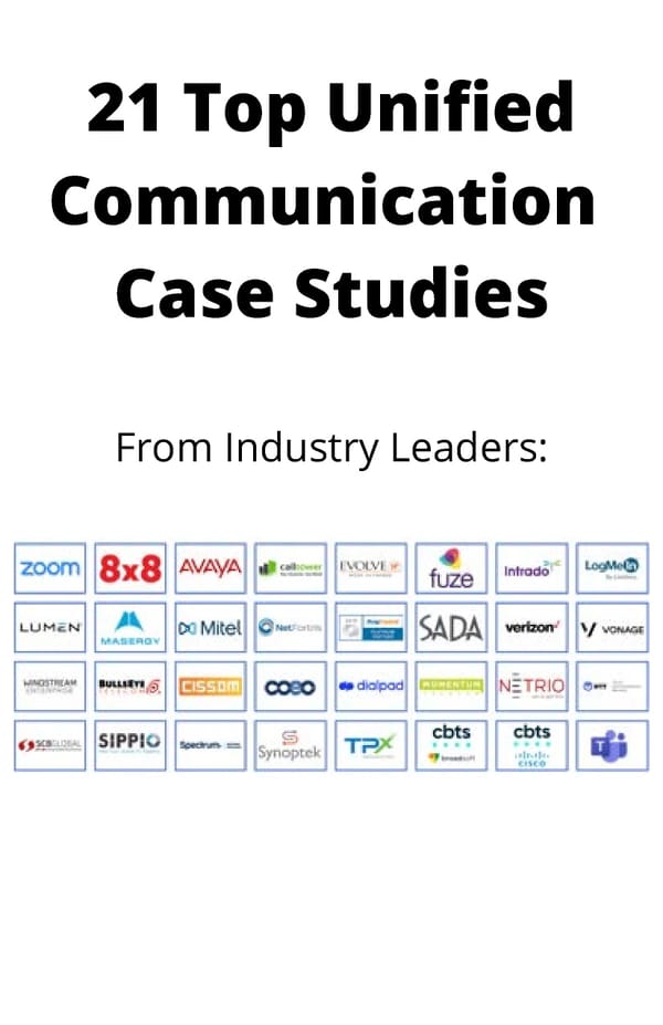 Top UCaaS Case Studies - Page 1