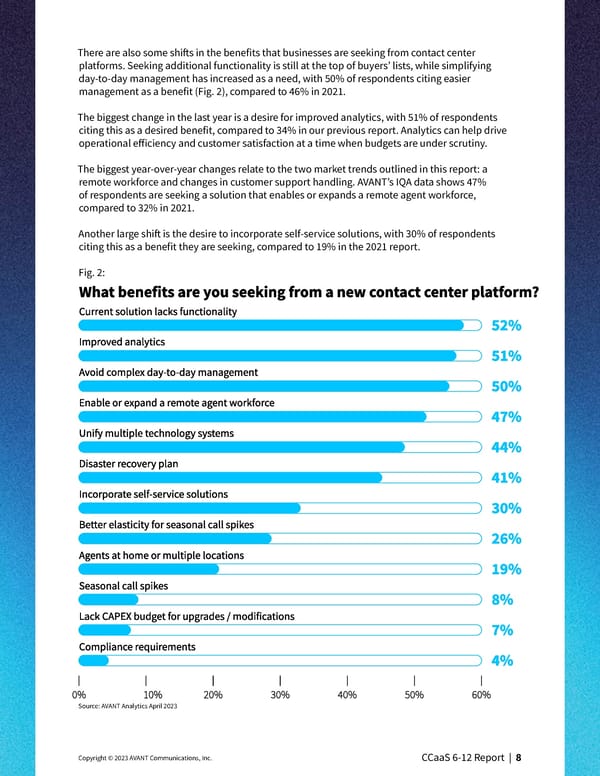 CCaaS Market Trends & Research 2023 - Page 8