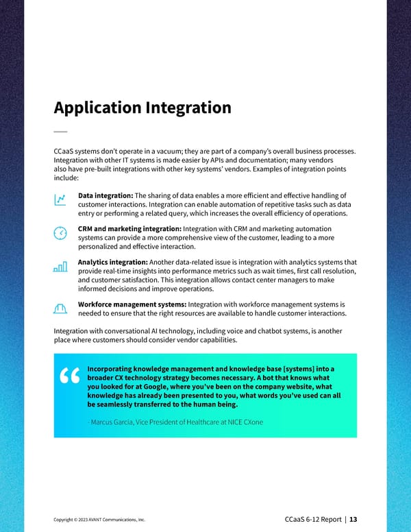 CCaaS Market Trends & Research 2023 - Page 13