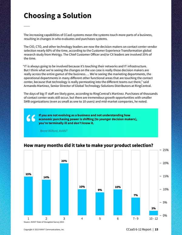 CCaaS Market Trends & Research 2023 - Page 15