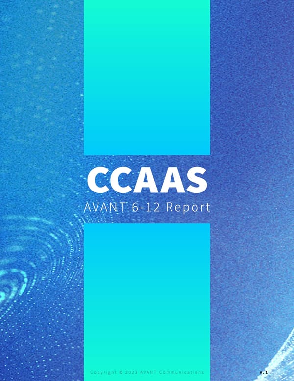 CCaaS Market Trends & Research 2023 - Page 24