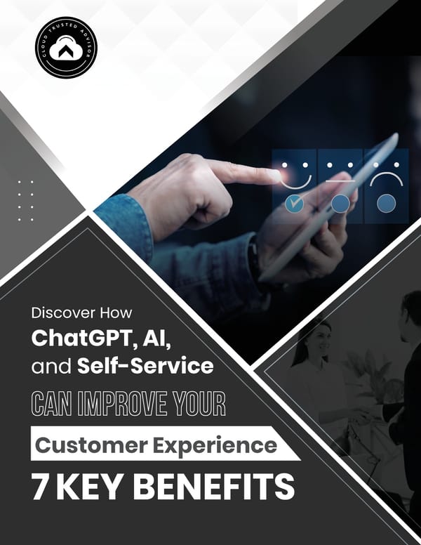 How ChatGPT, AI, and Self-Service Improve Customer Experience - Page 1