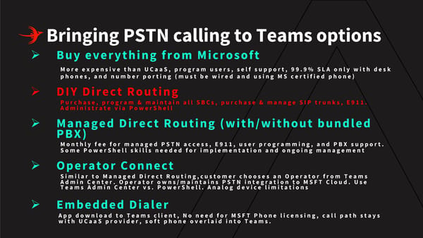 How to choose the best Microsoft Teams Voice/PBX solution - Page 13