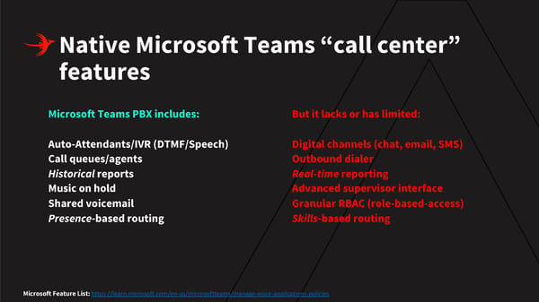 How to choose the best Microsoft Teams Voice/PBX solution - Page 14