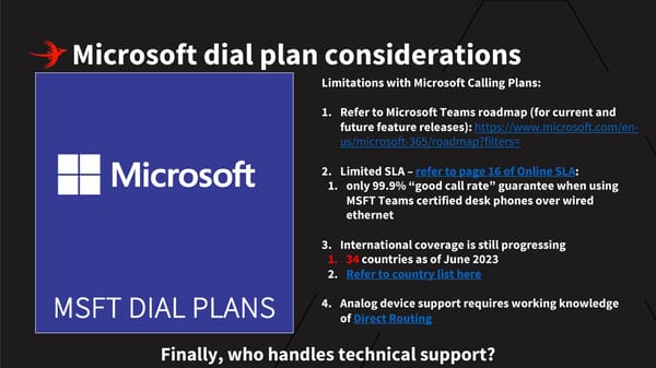 How to choose the best Microsoft Teams Voice/PBX solution - Page 15