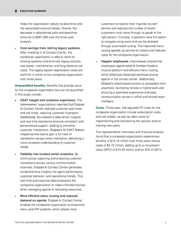 The Economic Impact of Contact Center AI - Page 5