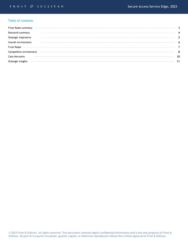 The Top SASE Provider 2023 Cato Networks - Page 2