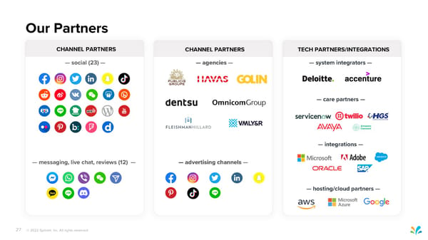 Sprinklr Customer Experience Pitch Deck - Page 27