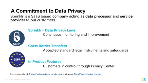 Sprinklr Customer Experience Pitch Deck - Page 29
