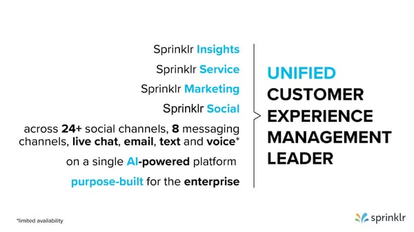 Sprinklr Customer Experience Pitch Deck - Page 39