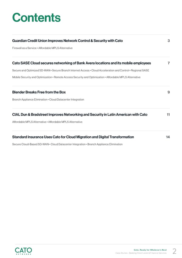 Cato Networks Case Study Financial Services - Page 2