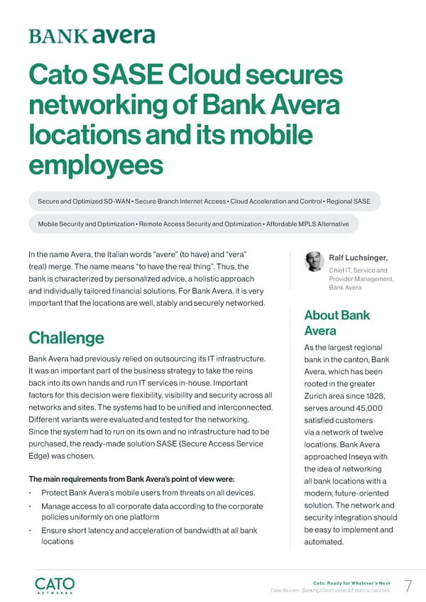 Cato Networks Case Study Financial Services - Page 7