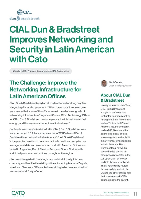 Cato Networks Case Study Financial Services - Page 11