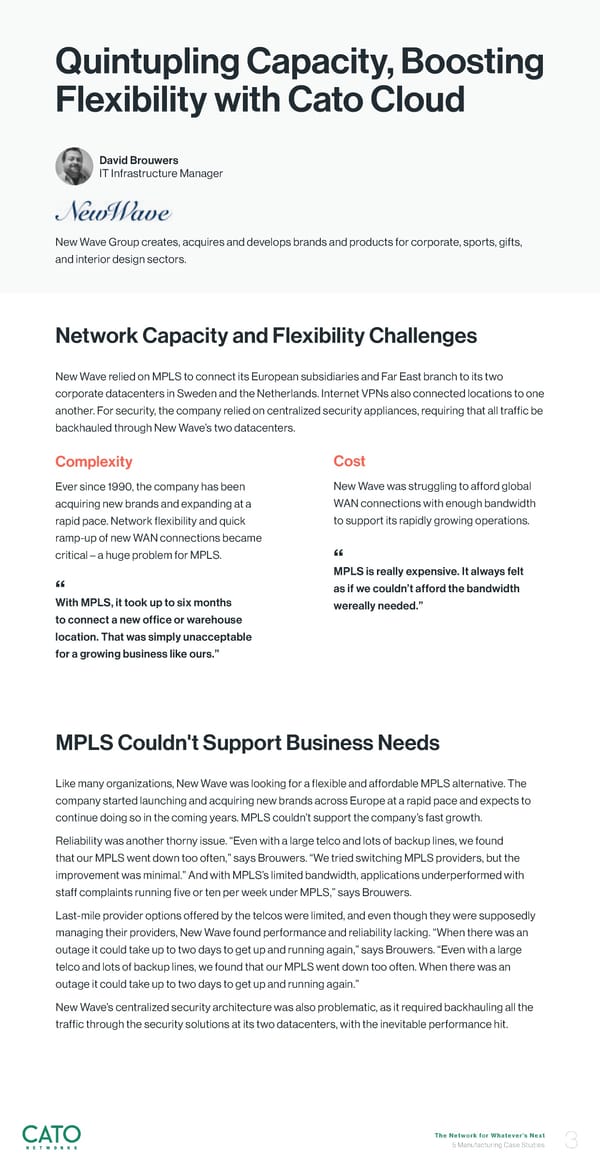 Cato Networks Manufacturing - Page 3