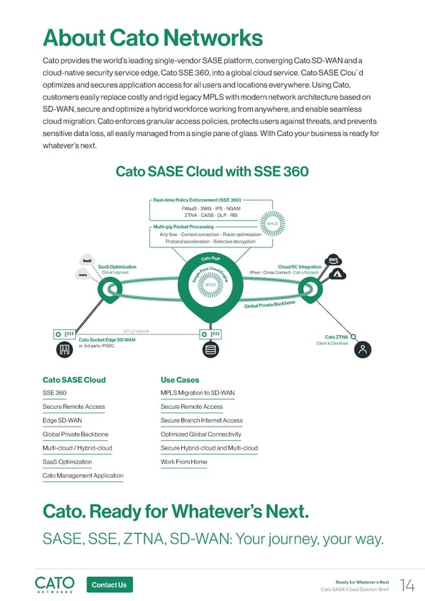 Cato Solution Brief - Page 14