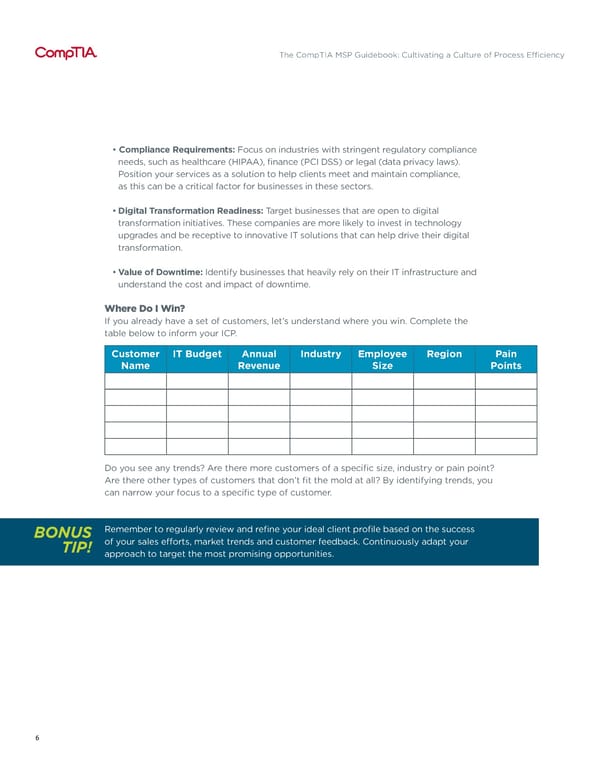 CompTIA MSP Guidebook - Page 6