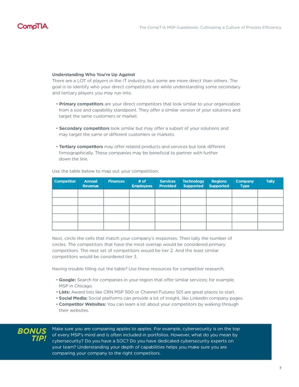 CompTIA MSP Guidebook - Page 7