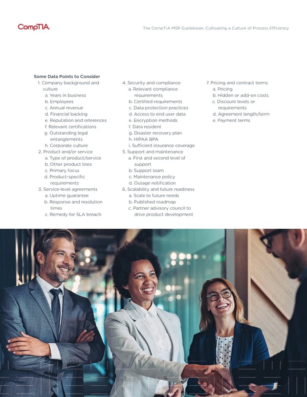 CompTIA MSP Guidebook - Page 27