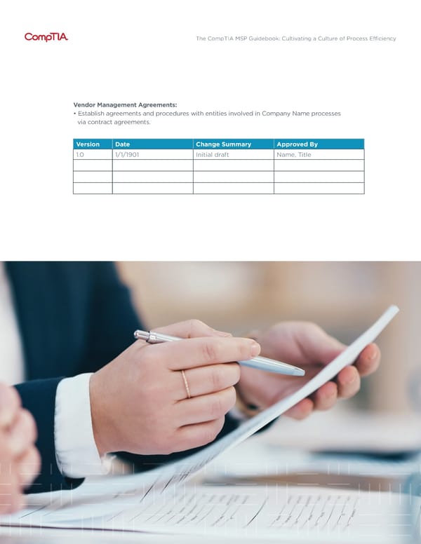 CompTIA MSP Guidebook - Page 31