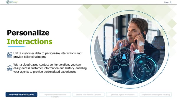 How To Improve Customer Experience With a Cloud Contact Center (CCaaS) - Page 2
