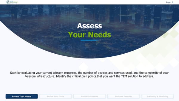 How to choose the right TEM (Telecom Expense Management) solution - Page 2