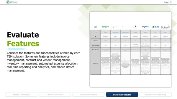 How to choose the right TEM (Telecom Expense Management) solution - Page 5