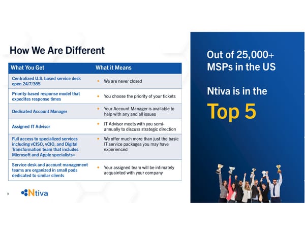 NTIVA Overview - Page 9