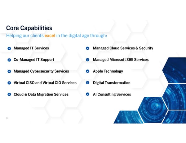 NTIVA Overview - Page 12