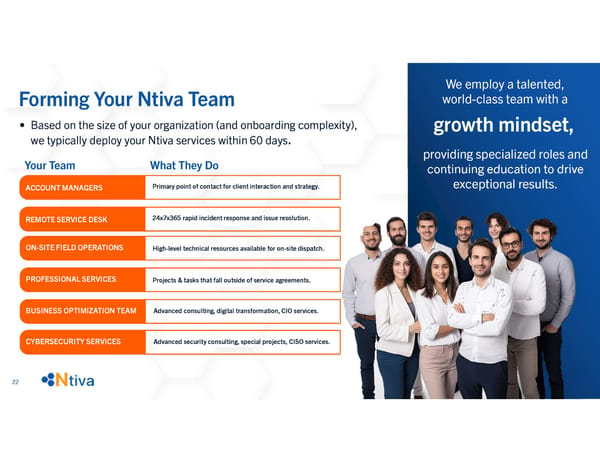 NTIVA Overview - Page 22